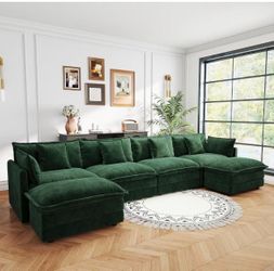 Green couch