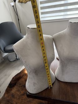 Velvet Jewelry/Display Mannequin Busts – Set of 3