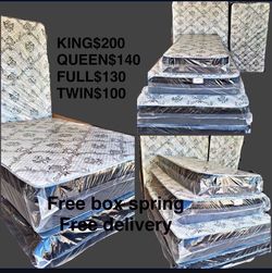 Brand new mattress sets