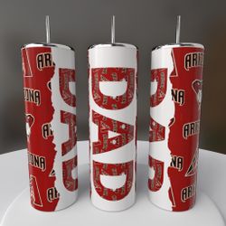 Arizona Diamondbacks Baseball Dad Tumbler