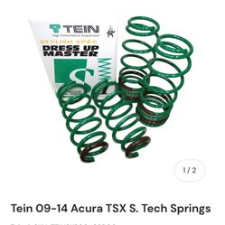 TSX Lowering Springs