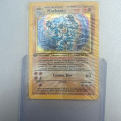 Machamp 1st Edition 8/102 Base Set 1999 WOTC Vintage Pokemon TCG Card HP