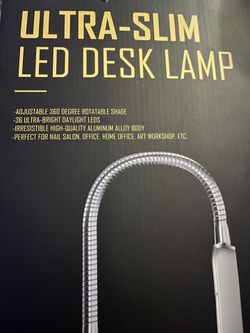 desk lamp