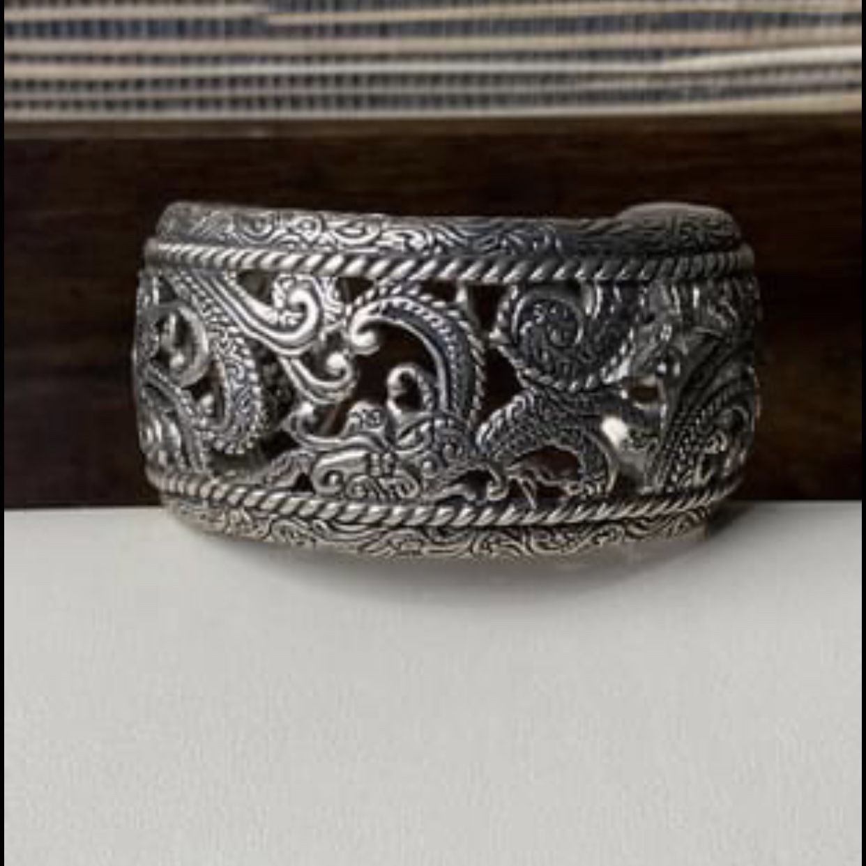 Carolyn Pollack Sterling Silver Cuff Bracelet