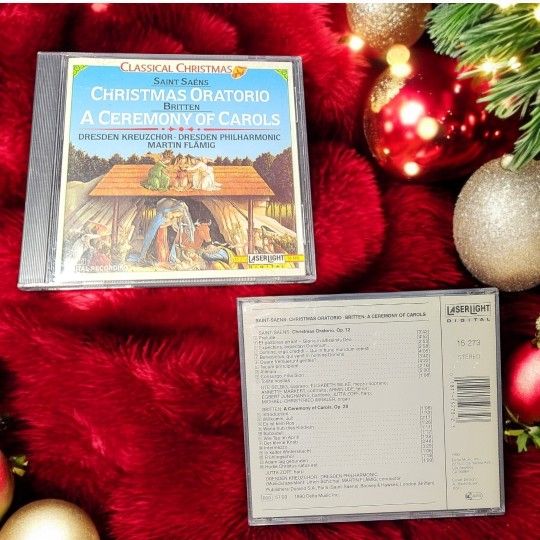 Classical Christmas: Christmas Oratorio / A Ceremony of Carols
cd looks good