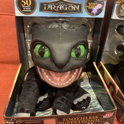 Toothless Puppetronic How To Train Your Dragon