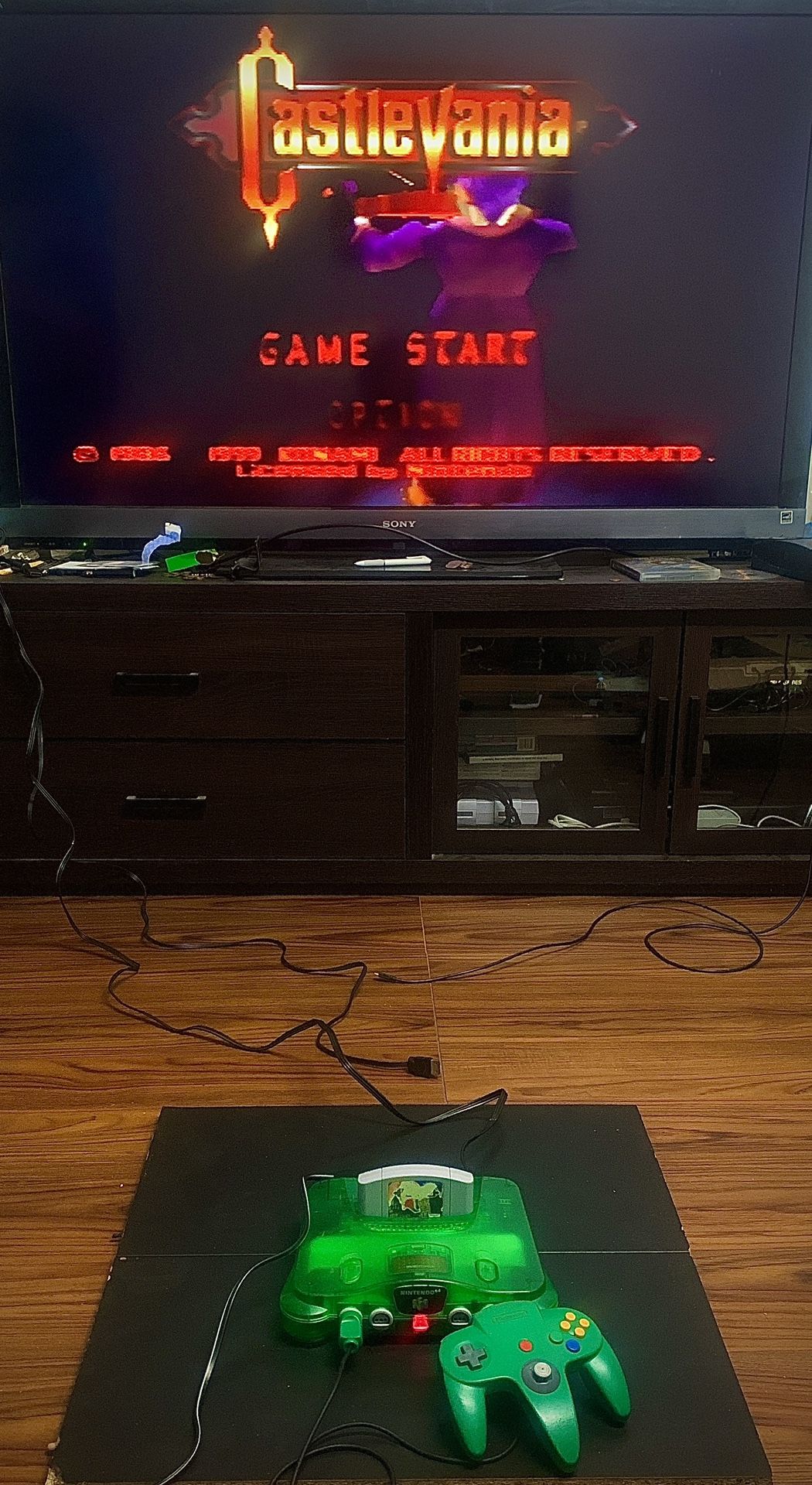Funtastic Jungle Green Nintendo 64 System