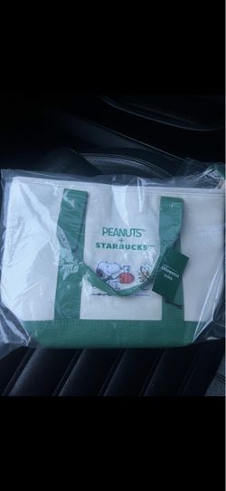 Starbucks x Peanuts Snoopy Tote Bag