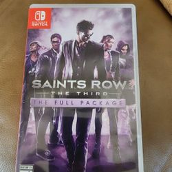 Nintendo Switch - Saints Row The Third