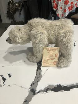 Vintage polar bear
