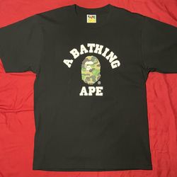 BAPE ABC Camo College Tee