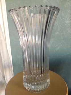 Crystal vase