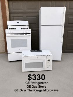 GE Kitchen Appliance Set