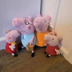 Peppa Pig Family Plush Toys