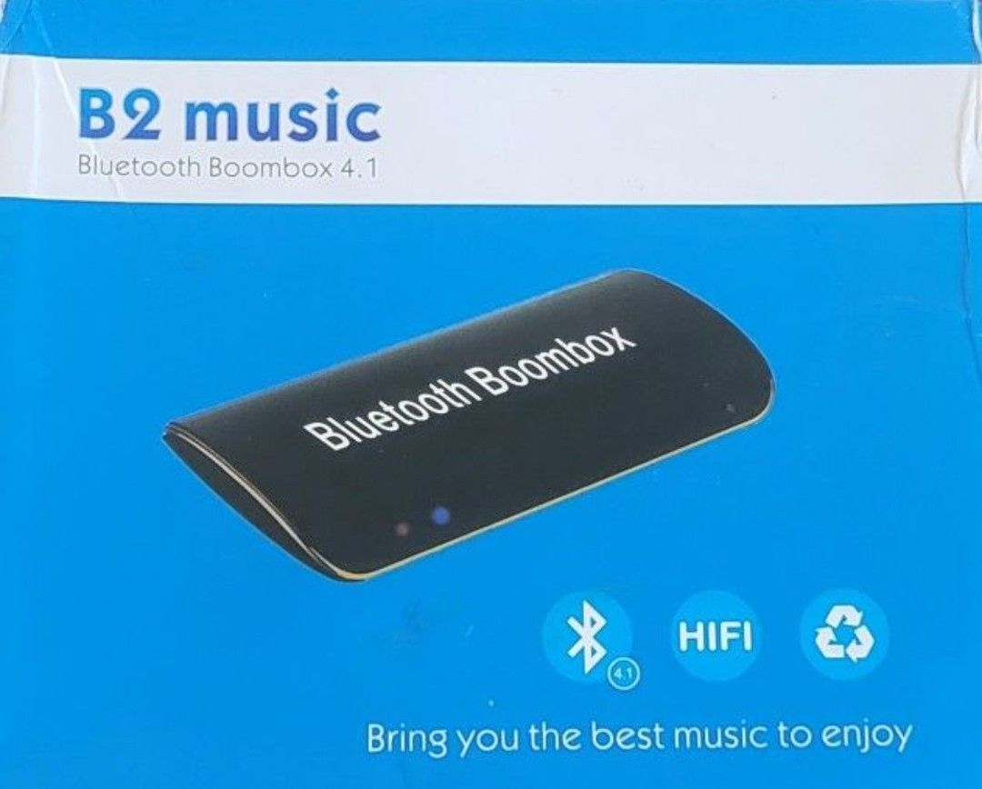 NEW B2 Wireless Stereo Bluetooth Receiver Bluetooth 4.1 & EDR Audio Music Box with Mic 3.5mm RCA for Speaker Car AUX Home Audio System Devices

