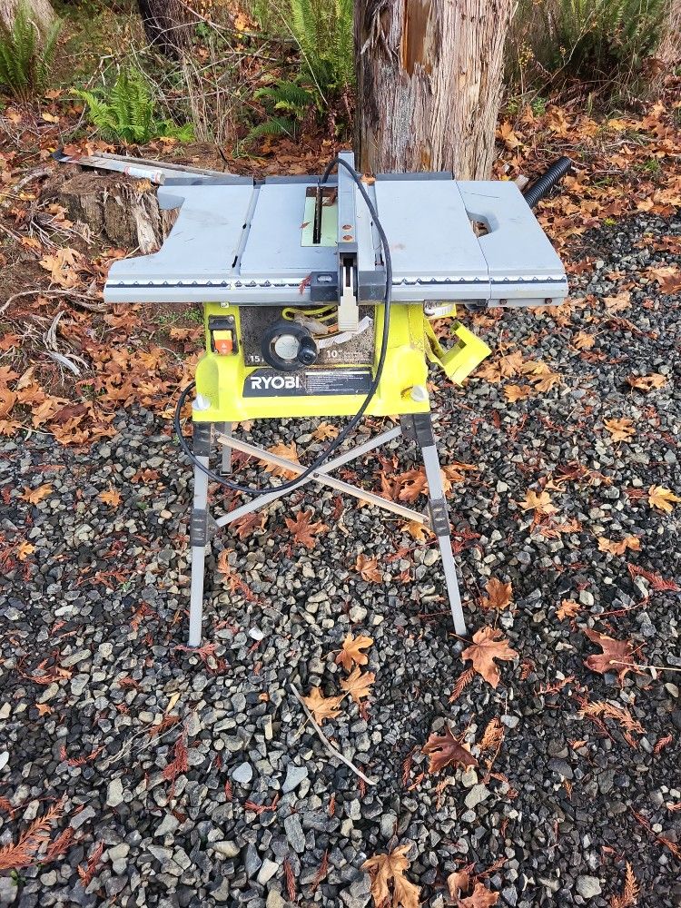 Ryobi 10" Portable Table Saw