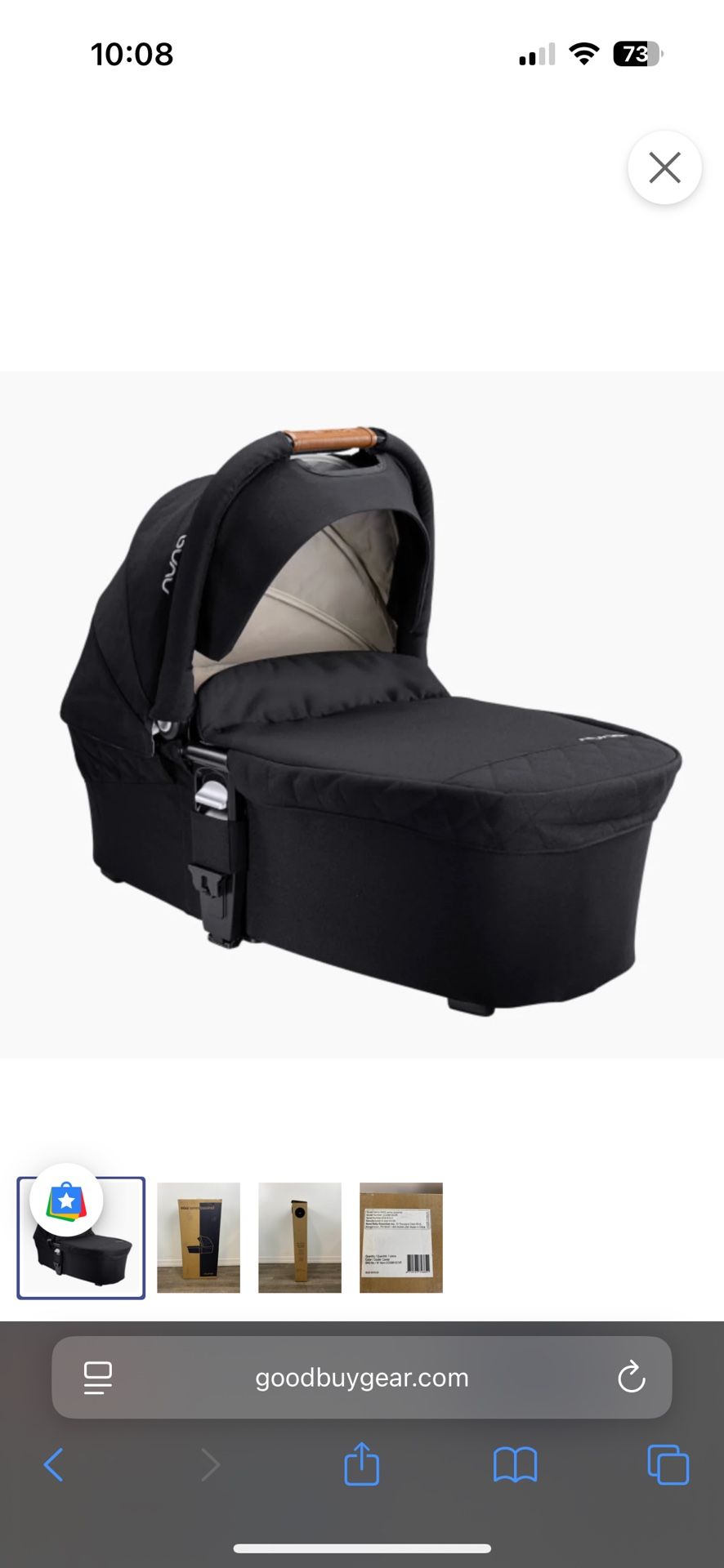 Nuna mixx Bassinet