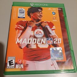 Madden 20 Xbox One