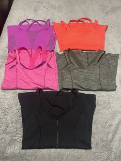 5 Lululemon Tank Tops Size 2