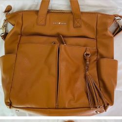 Lily Jade Caroline Bag - Camel & Gold