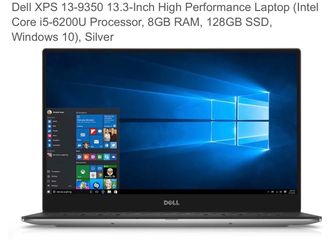 Dell XPS 13 9350 LED Laptop