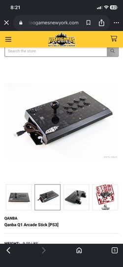 LOW PRICE MOVING- Qanba Q1 Arcade Stick