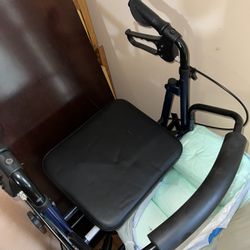 Wheelchair walker / Shower seat