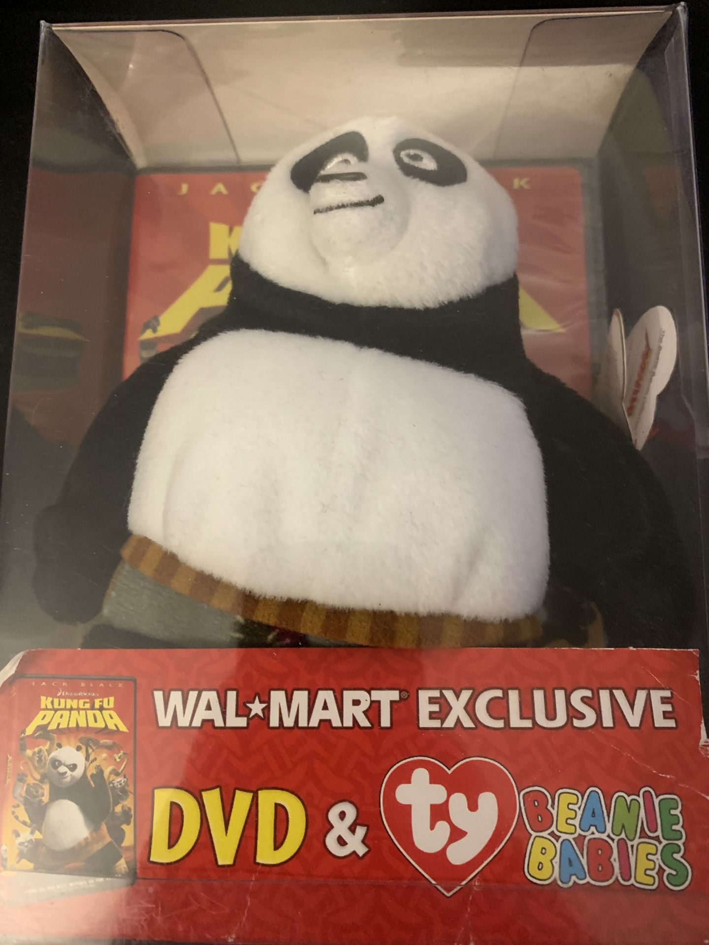 DreamWorks KUNG FU PANDA WAL-MART Exclusive With TY Beanie Baby (DVD)