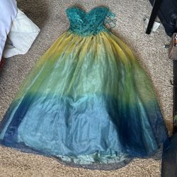 Forest Fairy Prom Dress