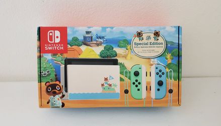 *New! Nintendo Switch Animal Crossing Edition