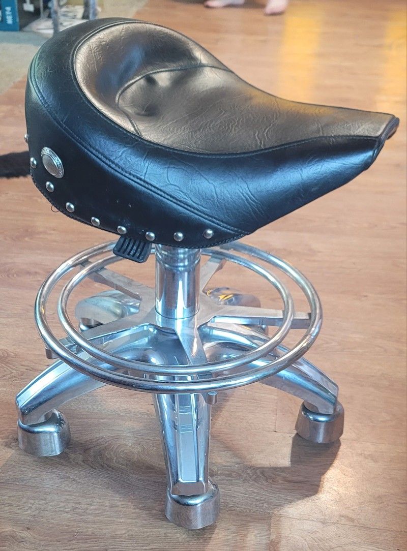 Biker Seat Stool