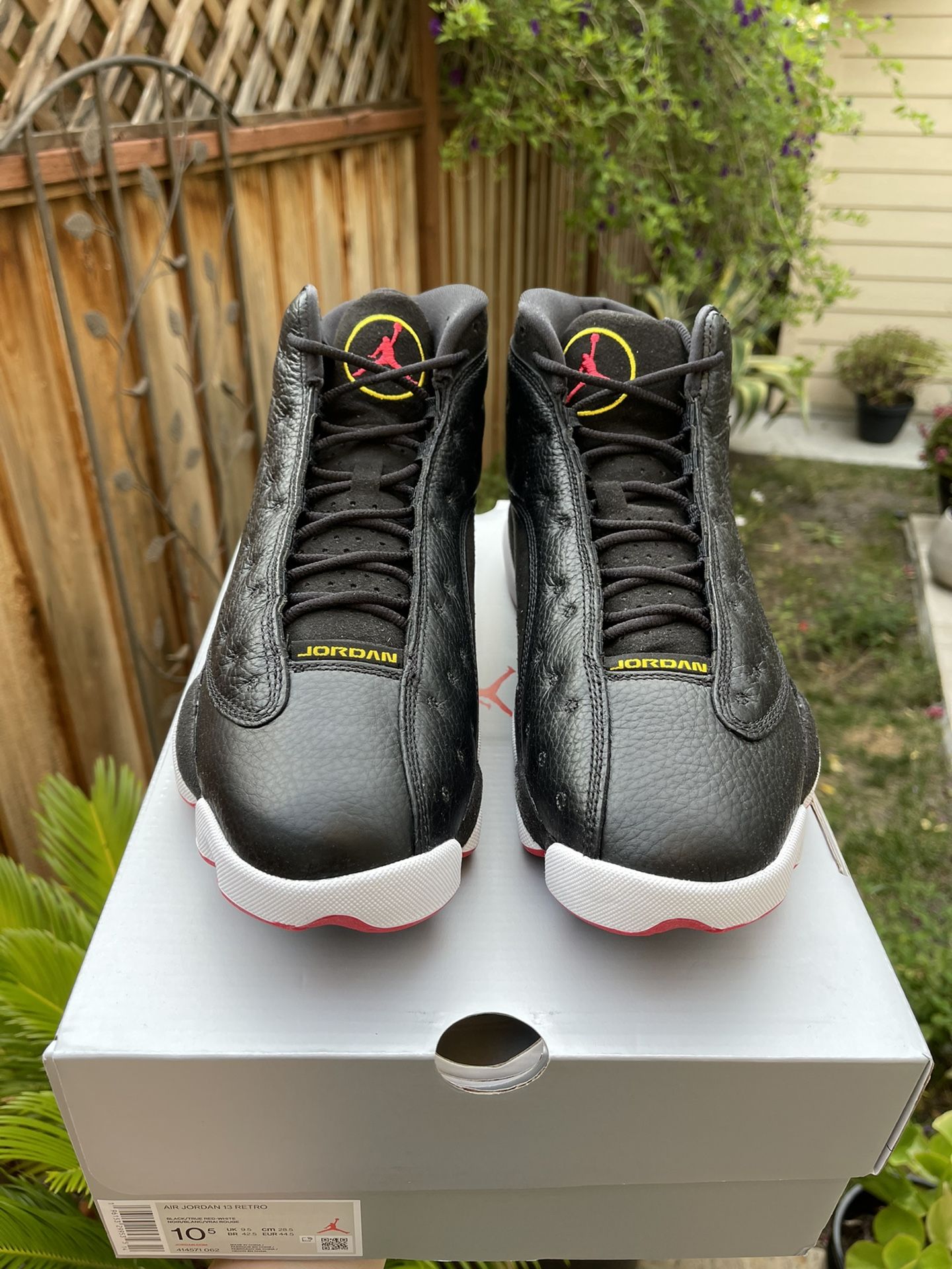 Nike Air Jordan 13 Playoffs 2023 Shoes Black Red 414571-062 GS New for Sale  in Philadelphia, PA - OfferUp