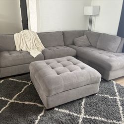 Grey sofa
