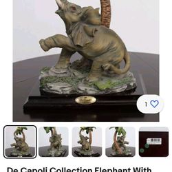 Rare De Capoli Collection Statue