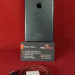 Apple iPhone 7+ Black 32GB Unlocked $250