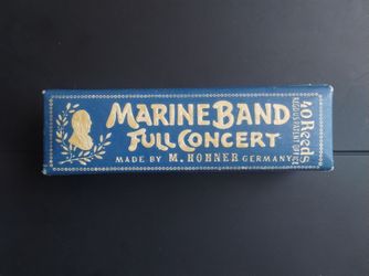 Marine Band Full Concert 40 Reed's Harmonica