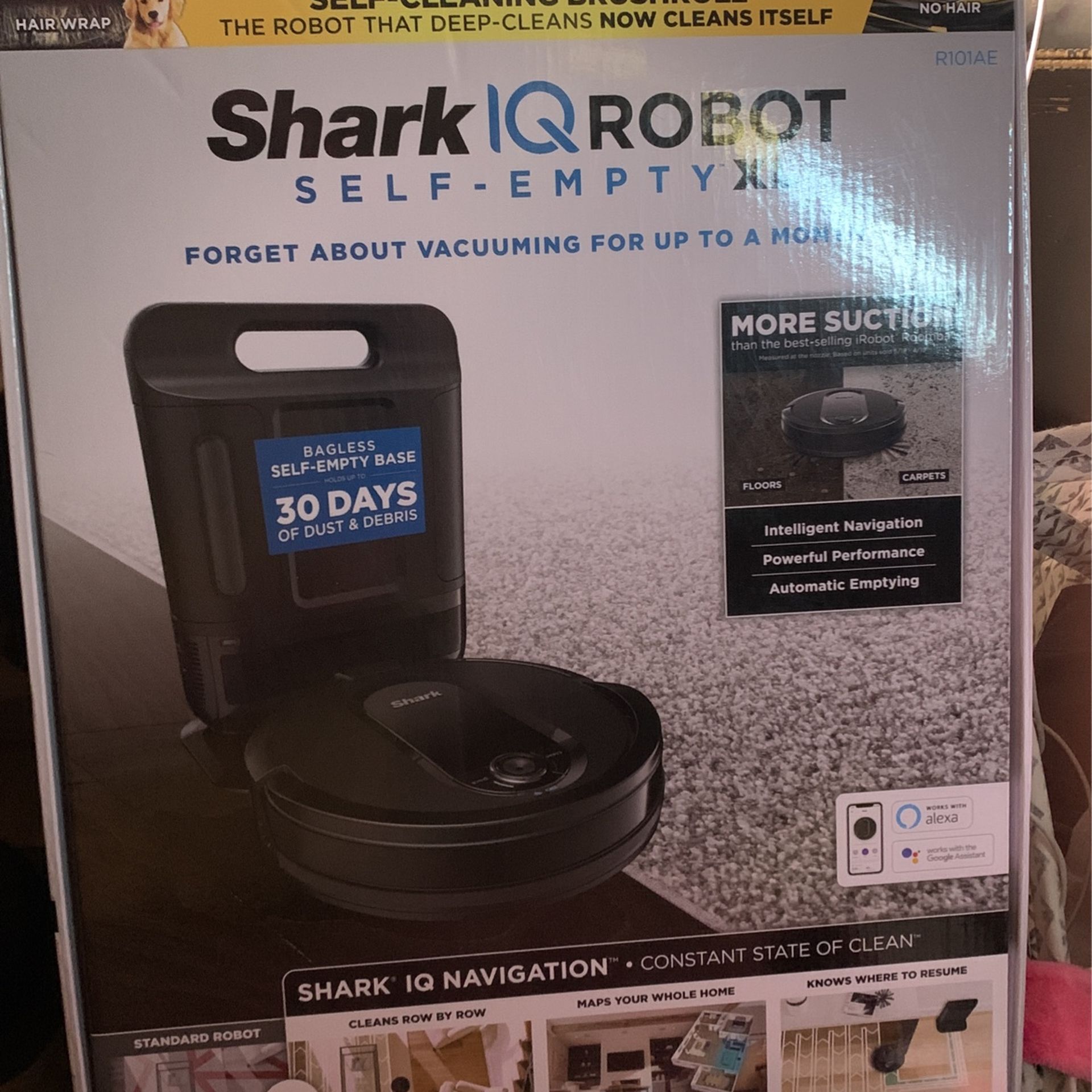 Shark IQ robot self empty XL Retails for $599