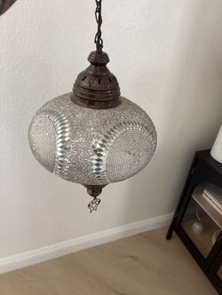 Moroccan Style Mosaic Pendant Light