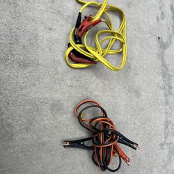 2 Heavy Duty Jumper Cables Auto Parts 