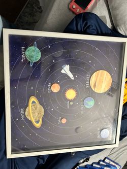 Solar System Framed Wall Art