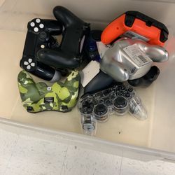 Bin Of Controllers Different Prices Depending On Controller 