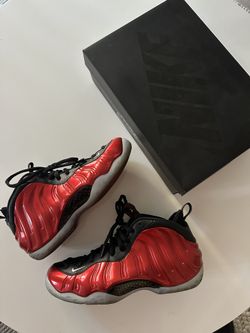 Metallic Red- Foamposite- Size 10.5