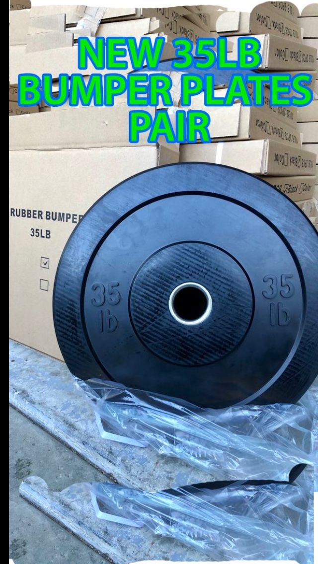 35lb bumper plates olympic weight set