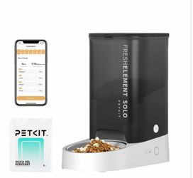 Automatic Cat Feeder, 2.4G WiFi Automatic Dog Feeder, App Control Pet Food Dispenser with Triple Fresh-Lock System, Schedule Feeding, Food Shortage Al