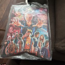 Stanger Things Happy Birthday Banner