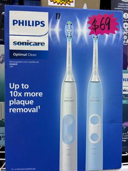 Philips sonicare optimal clean rechargeable sonic toothbrush