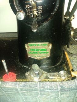 Antique sewing machine