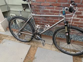 Merlin Titanium Mountain Bike20lb build
