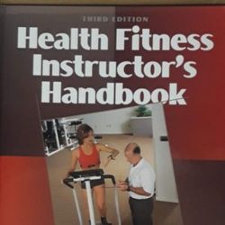 NEW!  HEALTH FITNESS INSTRUCTOR'S HANDBOOK (Hardcover)