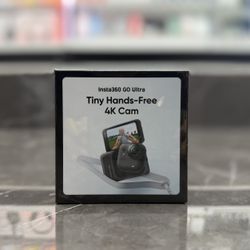 Insta 360 Go Ultra (Tiny Hands-Free 4K Cam) (Take It Home In Payments/ llévatelo a casa en pagos) Only $10 Down 
